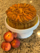 Peach Cinnamon Streusel Cheesecake