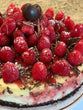 Godiva Dark Chocolate Raspberry Cheesecake