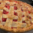 Baked Strawberry Lattice Pie